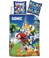 Sonic the Hedgehog Speedy Dreams Children's bedding 100×135 cm, 40×60 cm