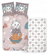Disney Marie Purrfect children's, kindergarten duvet cover 100×135 cm, 40×60 cm