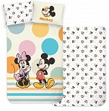 Disney Mickey  Duo children's bedding set 100×135 cm, 40×60 cm