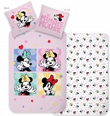 Disney Minnie Love & Laughter bedding set 140×200cm, 70×90 cm