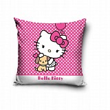 Hello Kitty Puppy Velvet Pillowcase 40x40 cm