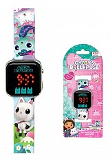 Gabby's Dollhouse digital LED watch  EWA00077GD