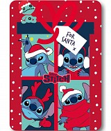 Disney Lilo and Stitch Santa Christmas Polar Fleece Blanket 100x140cm