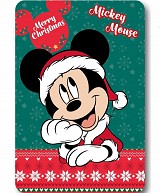 Disney Mickey  Festive Christmas Polar Blanket 100x140cm