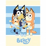 Bluey Happiness fleece blanket 100x140cm