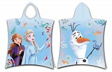 Disney Frozen Blue beach towel poncho 50x115cm