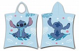 Disney Lilo and Stitch Blue beach towel poncho 50x115 cm