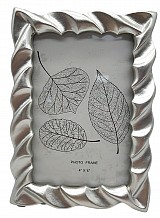 Κορνίζα Polyresin Ασημί 20473-46-S 10x15εκ.