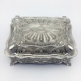 Μπιζουτιέρα Επάργυρη Ορθογώνια Λακαριστή 104HQ17961