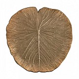 Πιατέλα μεταλλική διακοσμητική φύλλο