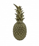 Διακοσμητικός Ανανάς Polyresin Χρυσός 9.5x9.5x24cm
