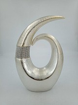 Διακοσμητική Κεραμική  Σαμπανιζέ Φλόγα Με Στρας 26x12x38.5cm