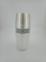 Διακοσμητικό Σαμπανιζέ Κεραμικό Βάζο Με Στρας 13.3x13.3x31cm