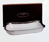 Πιατέλα ορθογώνια βαθιά λευκή πορσελάνη HM1556