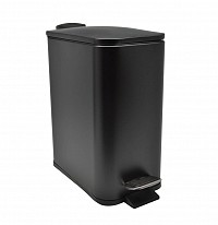 ΚΑΛΑΘΙ ΜΠΑΝΙΟΥ ΟΡΘΟΓΩΝΙΟ 5l INOX ΜΑΥΡΟ SOFT CLOSE ANKOR