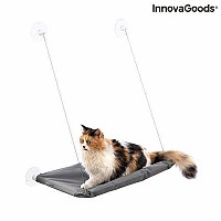 InnovaGoods Catlax Αιώρα Γάτας σε Γκρι χρώμα 56x38x2.5cm V0103474