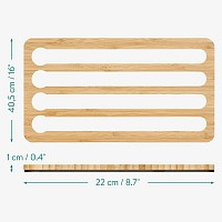 Navaris Ξύλινο Stand Αποθήκευσης για 40 Κάψουλες Nespresso 57540.01