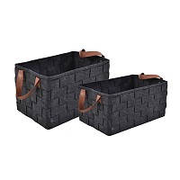 ΚΑΛΑΘΙ ΜΑΥΡΟ ΠΟΛΥΕΣΤΕΡΙΚΟ ΜΕ ΚΑΦΕ ΛΑΒΕΣ 30x44x26εκ.ANKOR