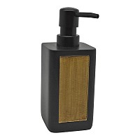 DISPENSER ΠΟΛΥΕΣΤΕΡΙΚΟ ΜΑΥΡΟ ΜΑΤ ΜΕ ΞΥΛΙΝΗ ΔΙΑΚΟΣΜΗΣΗ 6,9x6,7x17,5εκ.ANKOR