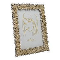 ΚΟΡΝΙΖΑ ΠΟΛΥΕΣΤΕΡΙΚΗ 20x25εκ. ΜΕ ΧΡΥΣΕΣ ΚΑΙ ΑΣΗΜΕΝΙΕΣ ΛΕΠΤΟΜΕΡΕΙΕΣ ANKOR