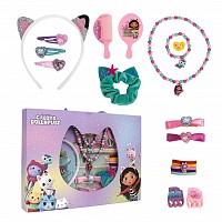 Gabbys Dollhouse Cat-tastic jewelry and hair accessory set