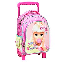 Barbie Happy Thoughts rolling kindergarten backpack, bag 30 cm  GIM34988072