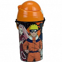 Naruto Fire bottle, sport bottle 500 ml