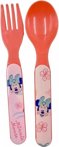 Disney Minnie  Summer sandwich box + cutlery set