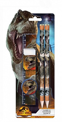 Jurassic World Dominion stationery set (5 pcs)