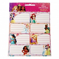 Disney Princess Spring notebook label pack of 16
