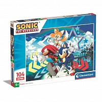 Sonic the Hedgehog Star 104 piece Clementoni puzzle