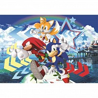 Sonic the Hedgehog Star 104 piece Clementoni puzzle