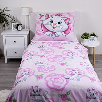 Disney Marie Rose bedding set 140×200cm, 70×90 cm