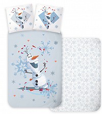 Disney Frozen Olaf childrens bedding set 100×135 cm, 40×60 cm