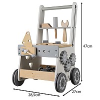 Wooden workshop 3in1 Kruzzel 24758