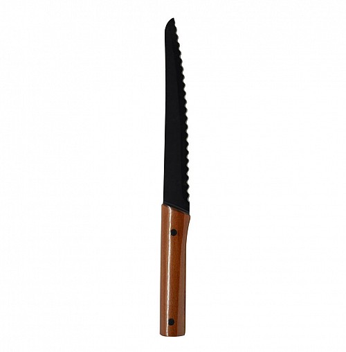 ΜΑΧΑΙΡΙ ΨΩΜΙΟΥ ΜΑΥΡΗ ΛΕΠΙΔΑ ΞΥΛΙΝΗ ΛΑΒΗ 33εκ.ANKOR