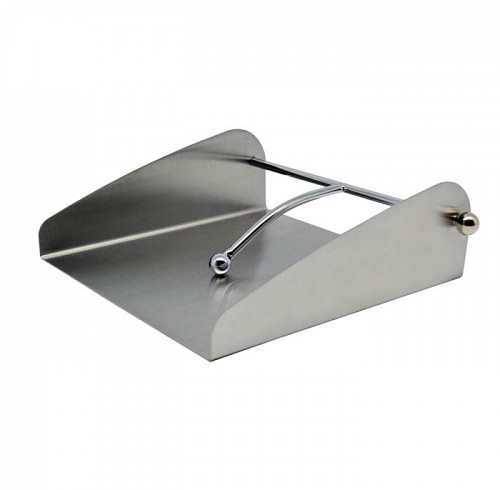 ΧΑΡΤΟΠΕΤΣΕΤΟΘΗΚΗ ΤΕΤΡΑΓΩΝΗ INOX 17,5x17,5x6εκ.ANKOR