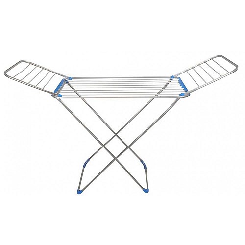 Απλώστρα Ρούχων Αλουμινίου 18μ – Ελαφριά & Πτυσσόμενη | Η απλώστρα ρούχων αλουμινίου Louizidis Home συνδυάζει ανθεκτικότητα, σταθερότητα και πρακτικότητα, αποτελώντας την ιδανική λύση για καθημερινή χρήση. Κατασκευασμένη από αλουμίνιο πάχους 16mm, είναι ε