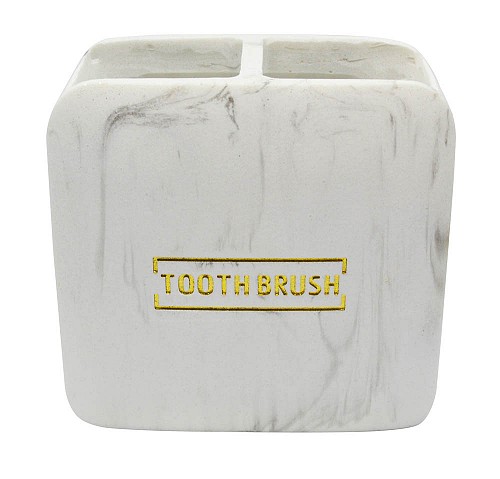 ΠΟΤΗΡΟΘΗΚΗ ΠΟΛΥΕΣΤΕΡΙΚΗ ΑΣΠΡΟ ΜΑΡΜΑΡΟ ΜΕ ΧΡΥΣΟ 10,5x6,5x10εκ.ANKOR