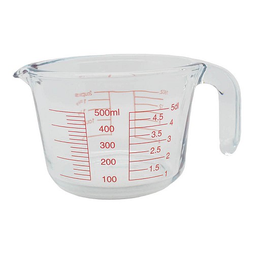 ΓΥΑΛΙΝΟΣ ΠΥΡΙΜΑΧΟΣ ΔΟΣΟΜΕΤΡΗΤΗΣ ΚΟΥΖΙΝΑΣ 500ml ANKOR