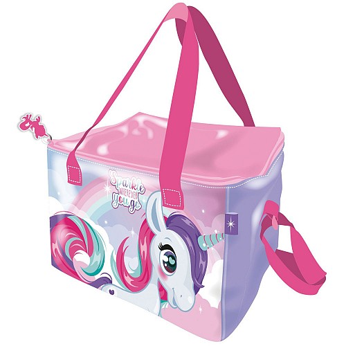 Unicorn Sparkle thermo lunch bag, cooler bag 22.5 cm