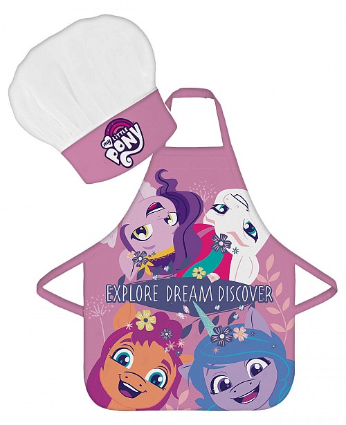 My Little Pony Explore children's apron 2-piece set