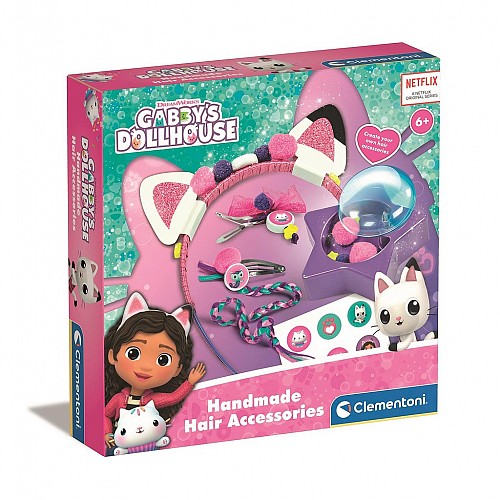 Gabby's Dollhouse Cat Ears hair accessory set Clementoni