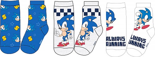 Sonic the Hedgehog Sonic the Hedgehog Running Kids Socks 23-34