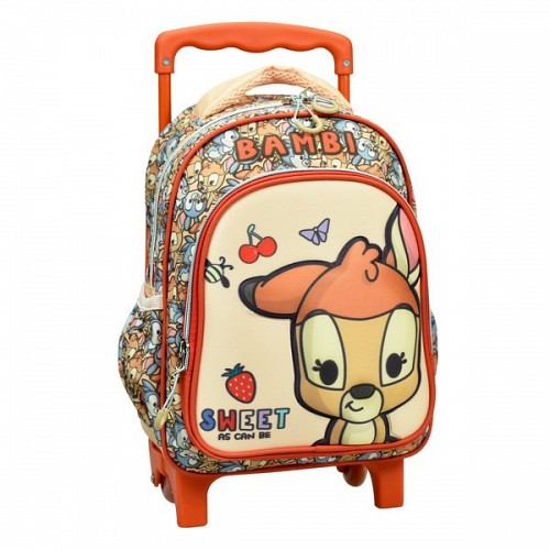Disney Bambi Sweet rolling kindergarten backpack, 30 cm bag  GIM34122072