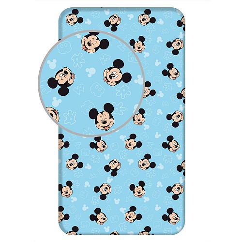 Disney Mickey  fitted sheet 90x200 cm