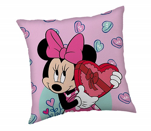 Disney Minnie  Purple velvet cushion cover 40x40 cm