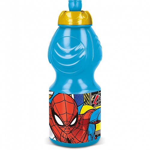 Spiderman Midnight Flyer bottle, sports bottle 400 ml