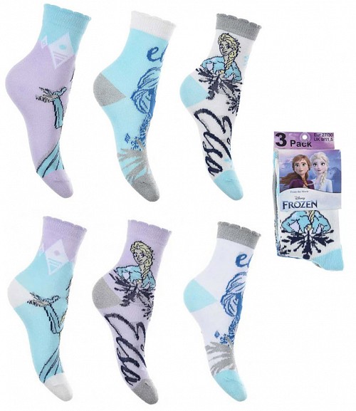 Disney Frozen children's socks 23-34