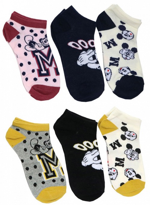 Disney Mickey  women's low-cut socks 36-41